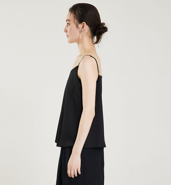 qualite「サテンキャミソール」|キャミソール|