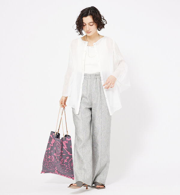 qualite「【カリテ&times;マニプリ】サンペイズリーバック」|トートバッグ|