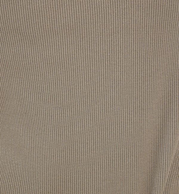 qualite「ラメテレコタンク【予約】」|キャミソール|