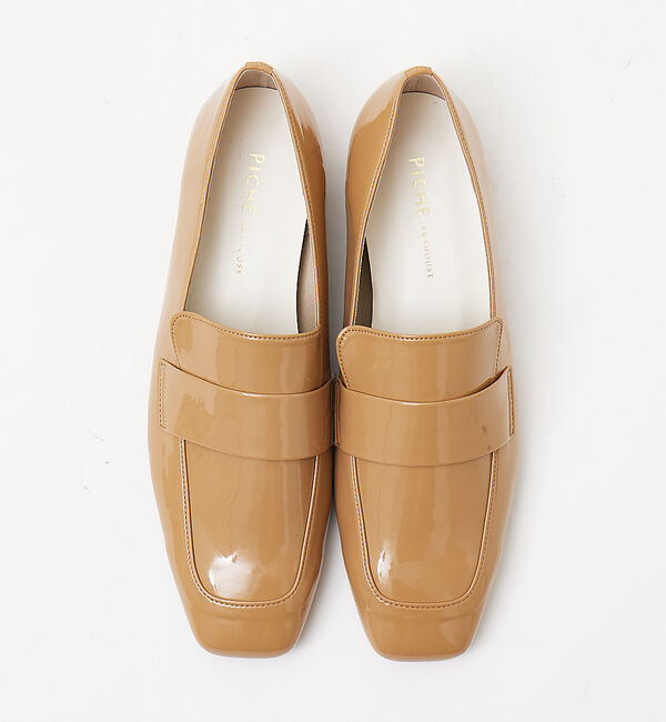 AU BANNISTER「【生活防水】スクエアトゥローファー」|レインシューズ|