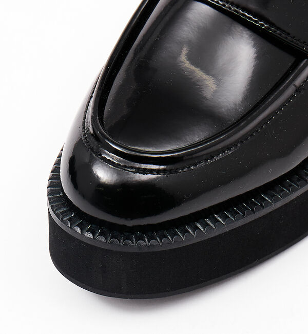 AU BANNISTER「【生活防水】厚底ローファー」|レインシューズ|