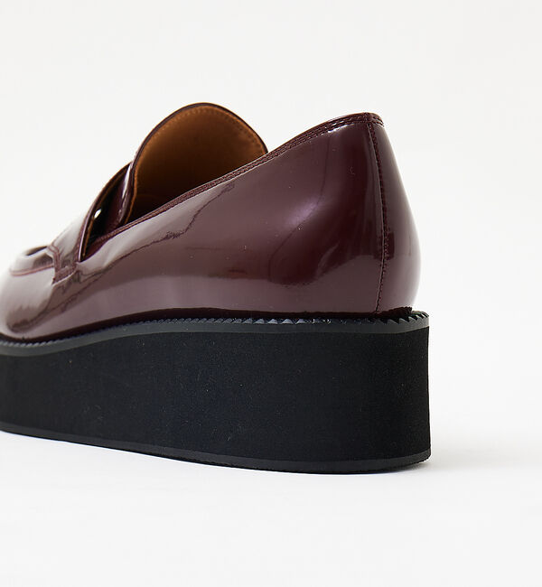 AU BANNISTER「【生活防水】厚底ローファー」|レインシューズ|