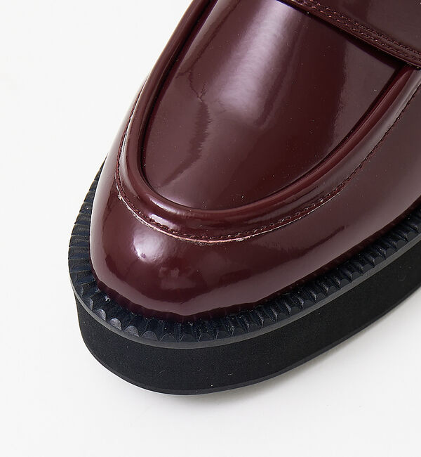 AU BANNISTER「【生活防水】厚底ローファー」|レインシューズ|