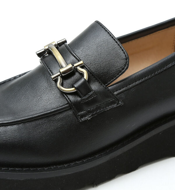 AU BANNISTER「【LAROUTE】ボリュームソールローファー」|ローファー|