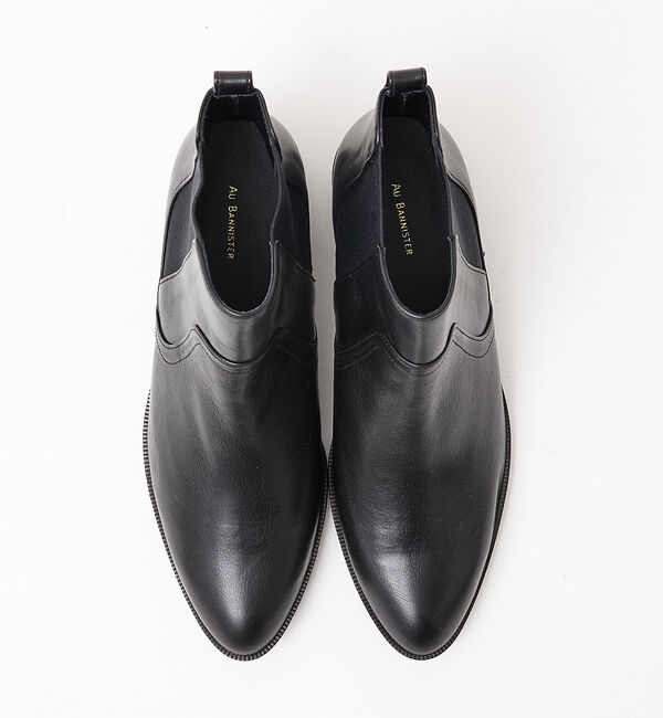 AU BANNISTER「【スノーソール】ローヒールサイドゴアブーツ」|ショートブーツ|