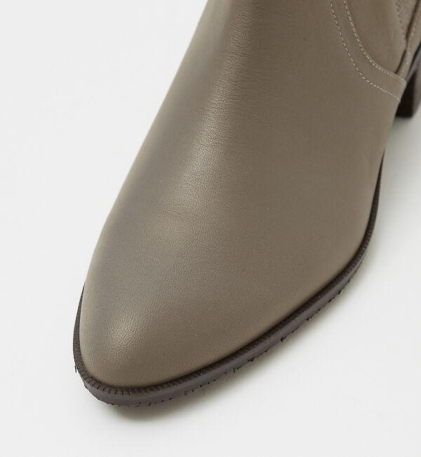 AU BANNISTER「【スノーソール】ローヒールサイドゴアブーツ」|ショートブーツ|