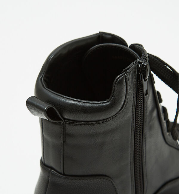 AU BANNISTER「【販売店舗限定】レースアップ厚底ブーツ」|ショートブーツ|