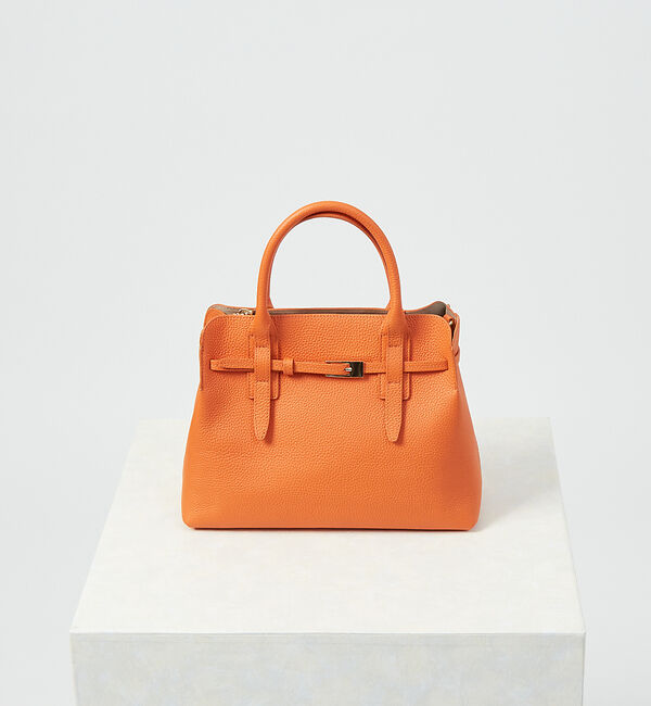 LOWELL things「Belte/レザーベルテッド2WAYトート」|ショルダー・メッセンジャー|