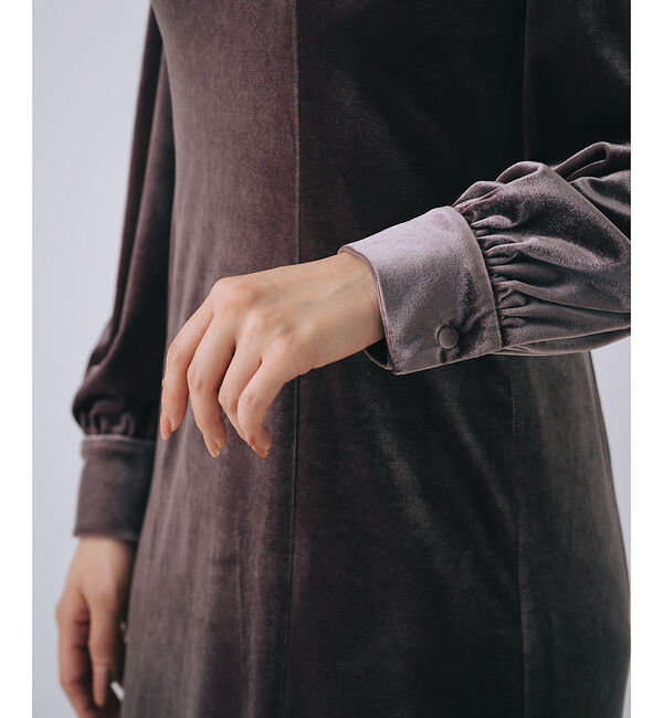 SELFIST「2wayベロアマーメイドワンピース」|ワンピース|