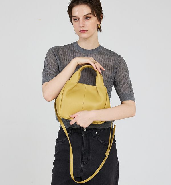 LOWELL things「Mellow/ソフトレザーオープントート/ミニ」|トートバッグ|