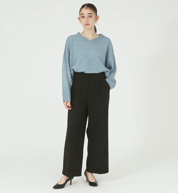 abahouse mavie「【セットアップ対応】カルゼジャージーワイドパンツ」|その他|