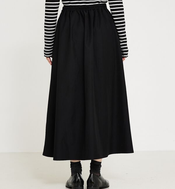 abahouse mavie「【セットアップ対応】ウォームツイルフレアースカート」|スカート|