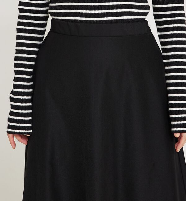 abahouse mavie「【セットアップ対応】ウォームツイルフレアースカート」|スカート|