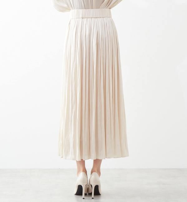 TIARA「《定番》ヴィンテージサテンギャザースカート」|スカート|