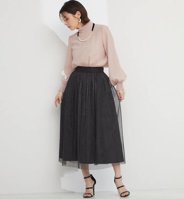 TIARA「リバーシブルチュールスカート」|スカート|