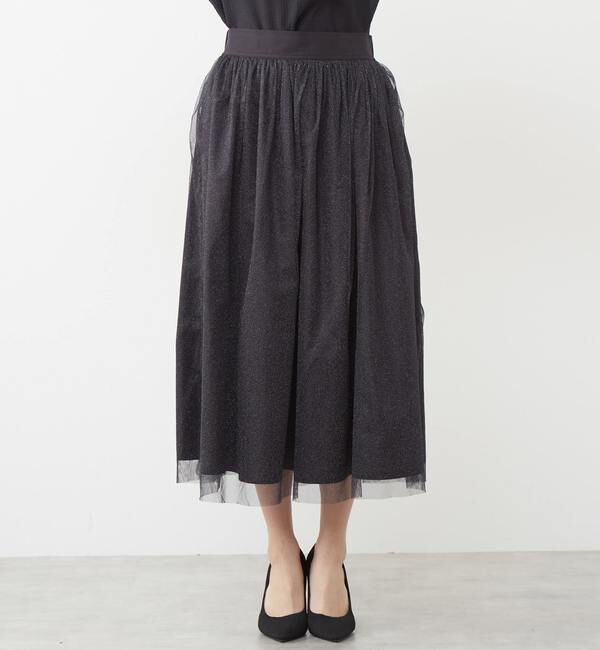 TIARA「リバーシブルチュールスカート」|スカート|