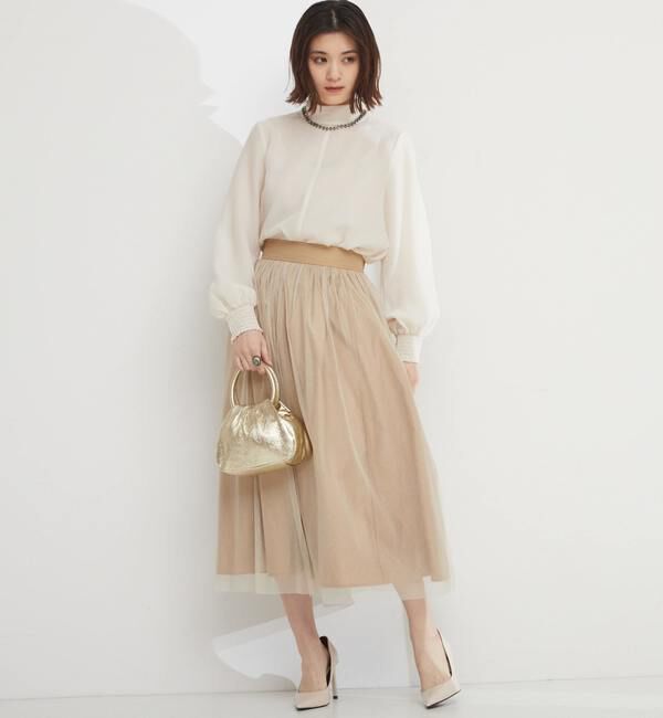 TIARA「リバーシブルチュールスカート」|スカート|