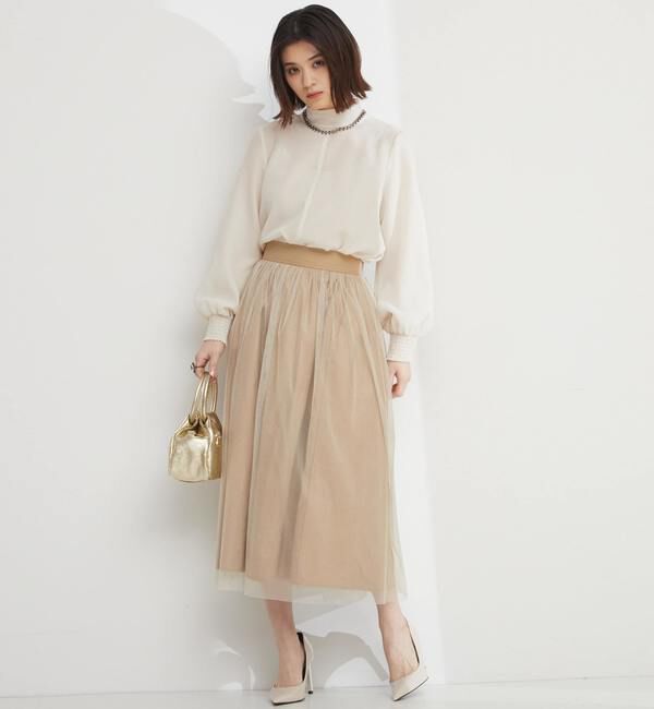 TIARA「リバーシブルチュールスカート」|スカート|
