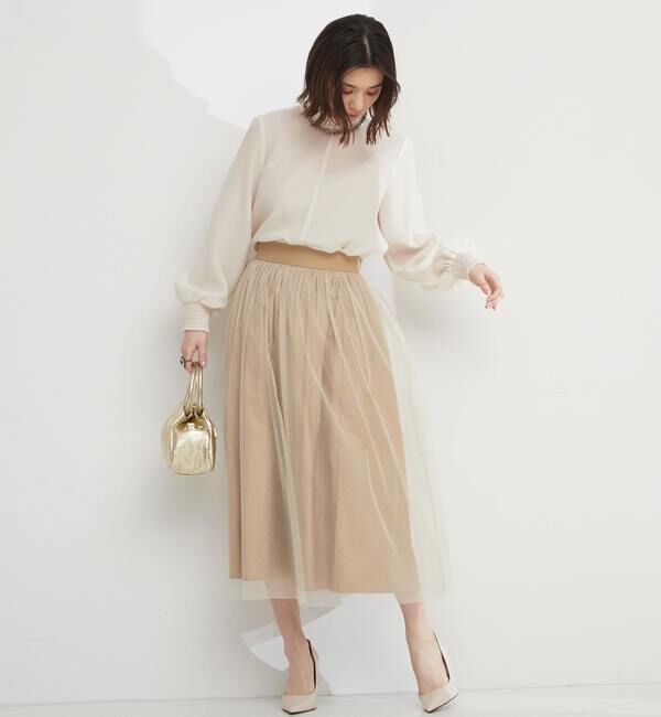 TIARA「リバーシブルチュールスカート」|スカート|