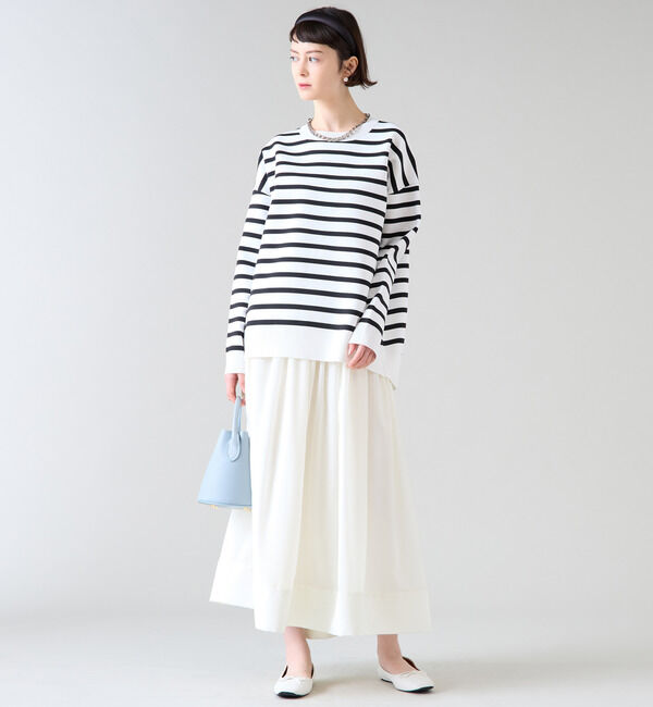 TIARA「切り替えヘムタックギャザースカート」|スカート|