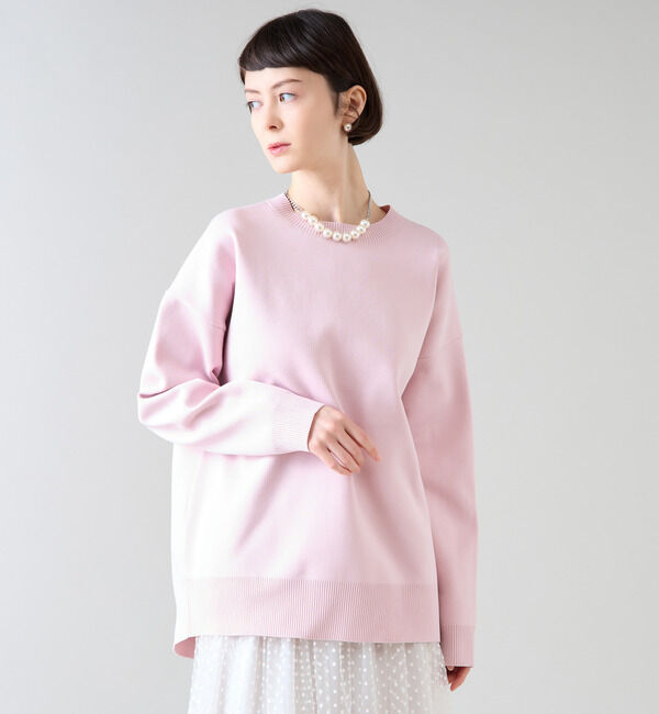 TIARA「スムースプルオーバー」|ニット・セーター|