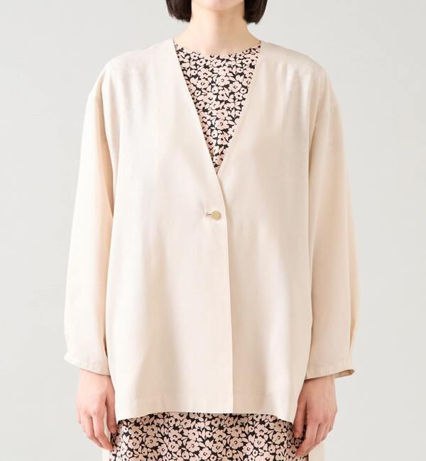 TIARA「リボンベルトジャケット」|シャツ・ブラウス|