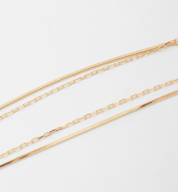 TIARA「【MARIHA/マリハ】2連ネックレス（Silent Rain）」|ネックレス|