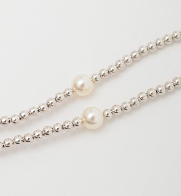 TIARA「《別注》【PHILIPPE AUDIBERT/フィリップオーディベール】パールネックレス（COS6824:AR）」|ブレスレット・バングル|