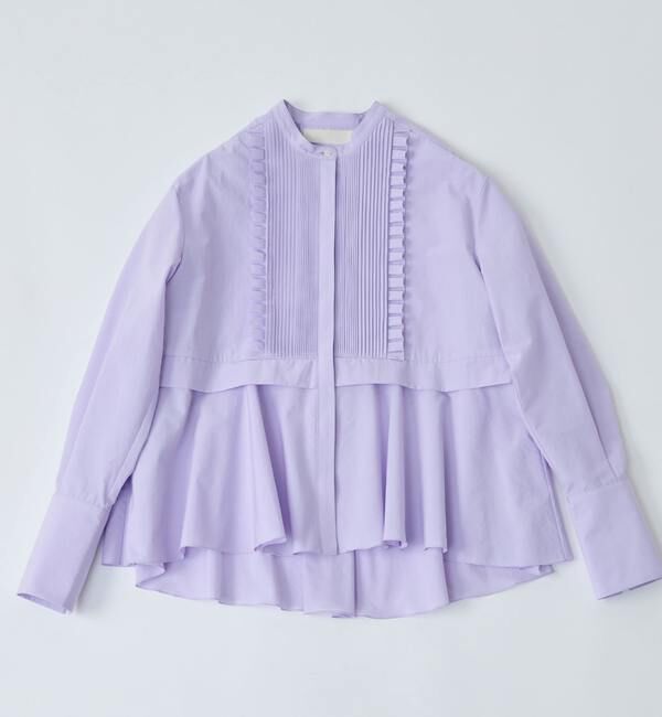 TIARA「《別注》【MARILYN MOON/マリリンムーン】フロントフリルブラウス」|シャツ・ブラウス|