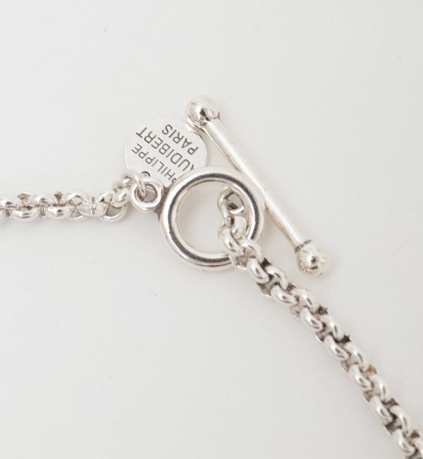 TIARA「【PHILIPPE AUDIBERT/フィリップオーディベール】ハートネックレス（COS6087:AR）」|ネックレス|