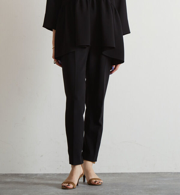 Liesse「テーパードパンツ（セットアップ対応可）」|その他|ブラック