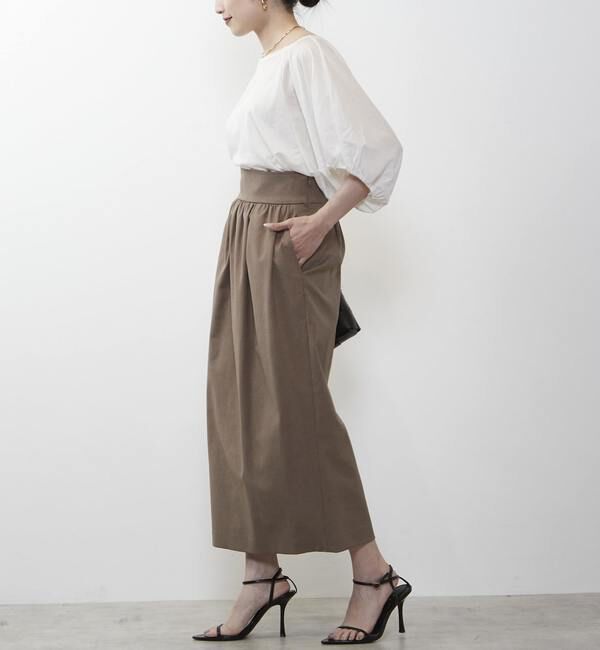 Liesse「ギャザードルマンブラウス」|Tシャツ・カットソー|