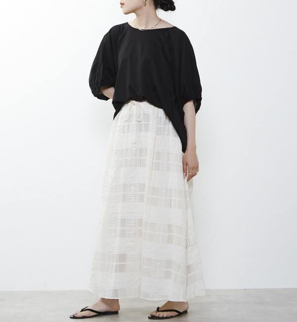 Liesse「ギャザードルマンブラウス」|Tシャツ・カットソー|