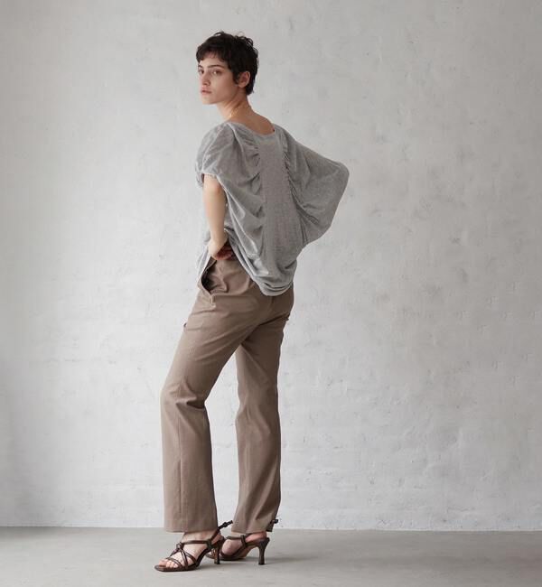 Liesse「ギャザードルマンブラウス」|Tシャツ・カットソー|