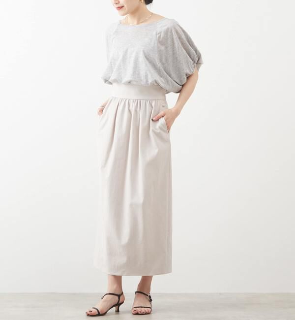 Liesse「ギャザードルマンブラウス」|Tシャツ・カットソー|