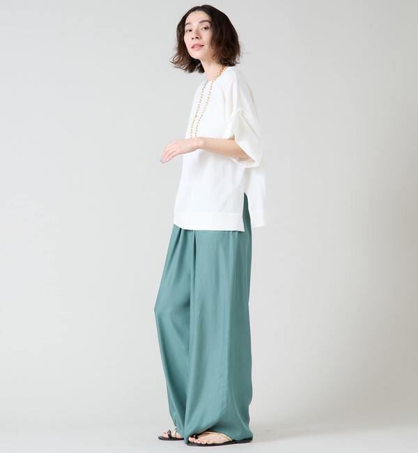 Liesse「ドロストワイドパンツ」|その他|
