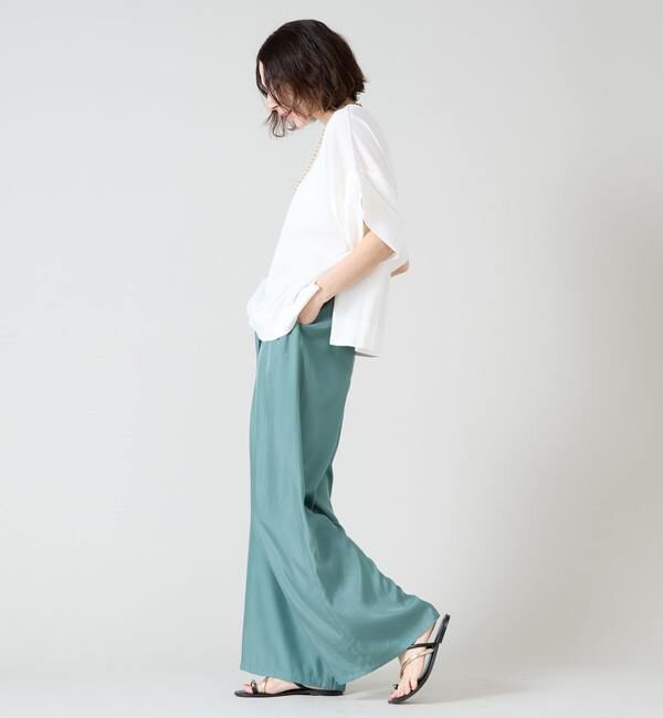 Liesse「ドロストワイドパンツ」|その他|