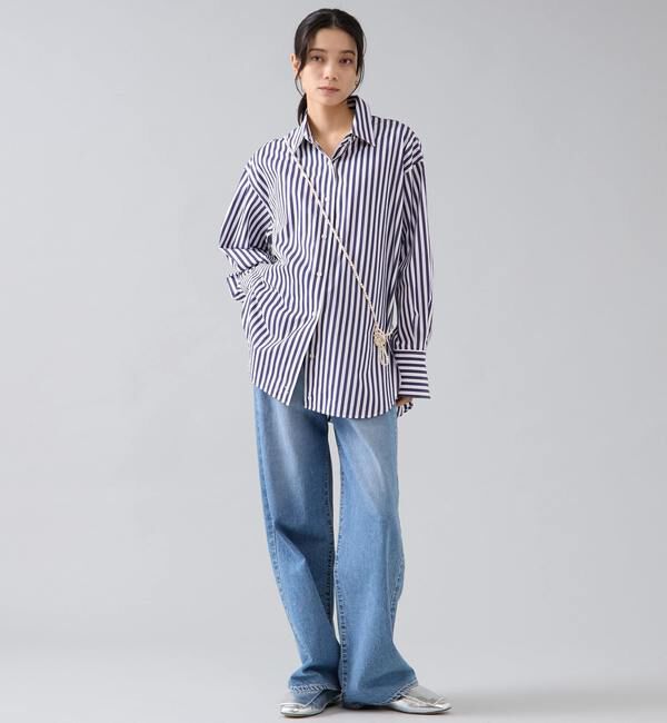 Liesse「ストライプシャツ」|シャツ・ブラウス|