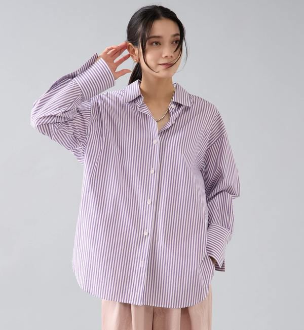 Liesse「ストライプシャツ」|シャツ・ブラウス|