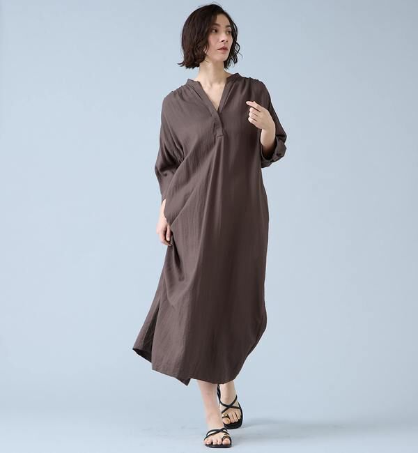 Liesse「バックギャザーワンピース」|ワンピース|