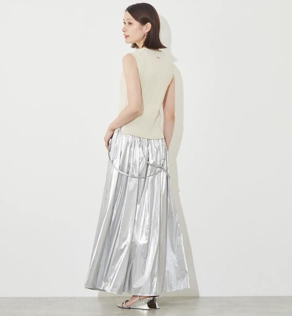 Soffitto「《定番》ランダムリブノースリーブニット」|ニット・セーター|