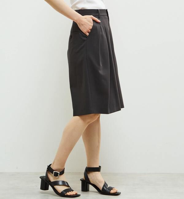 Soffitto「多機能ストレッチ素材麻混ショート丈パンツ」|その他|