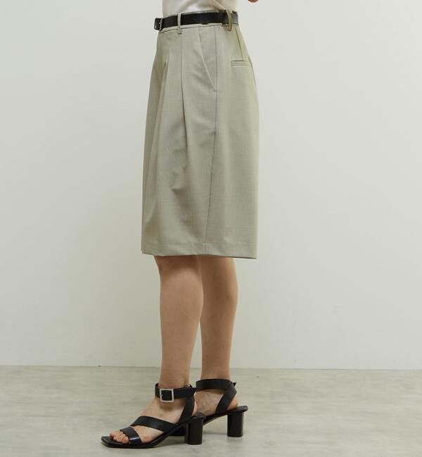 Soffitto「多機能ストレッチ素材麻混ショート丈パンツ」|その他|