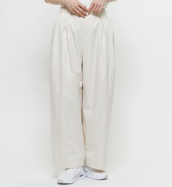 Soffitto「【nota della mano sinistra（ノータ デラ マノ シニストラ）】ワイドコクーンタックパンツ」|その他|