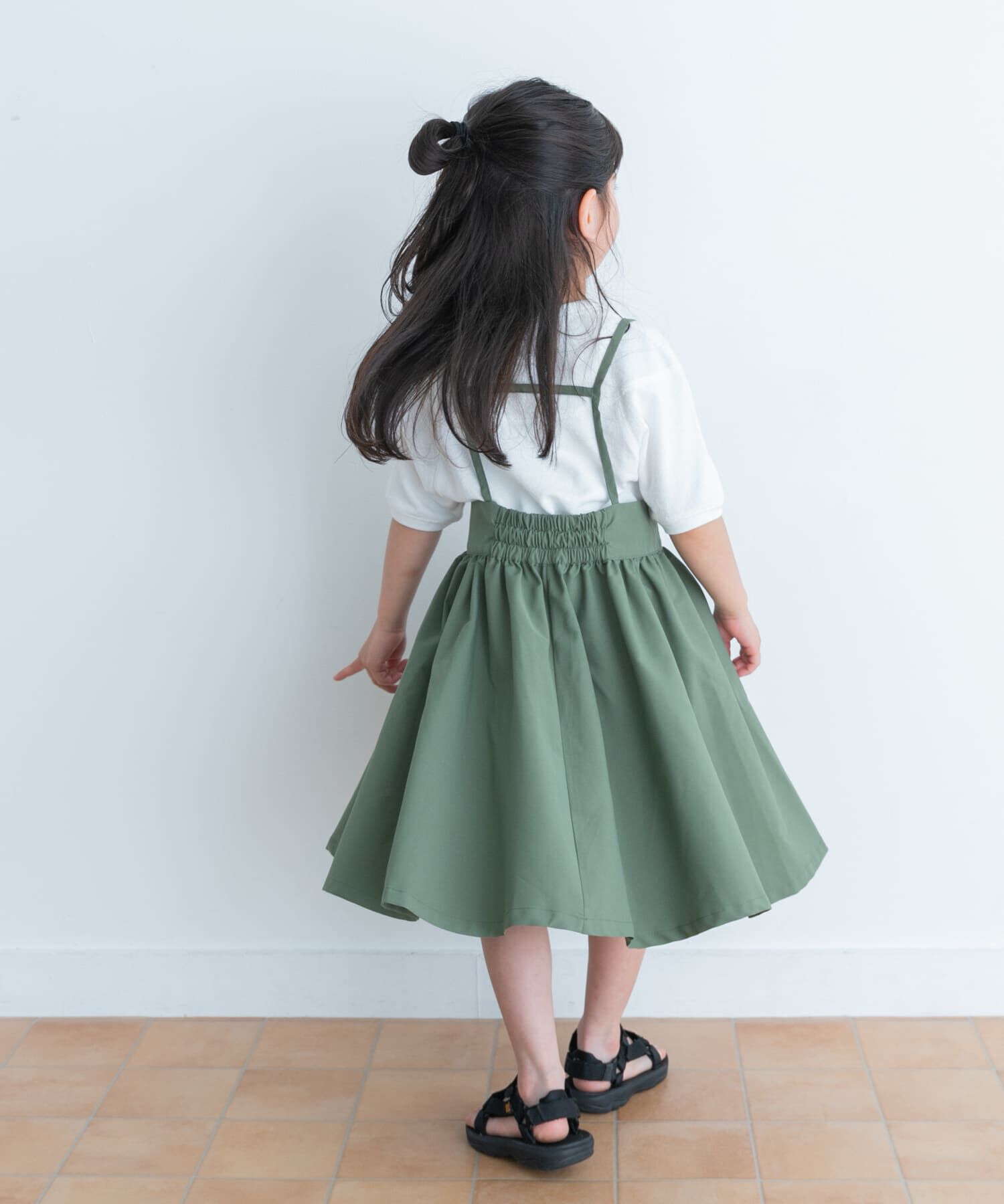 URBAN RESEARCH DOORS「キャミソールジャンパースカート(KIDS)」|ワンピース|