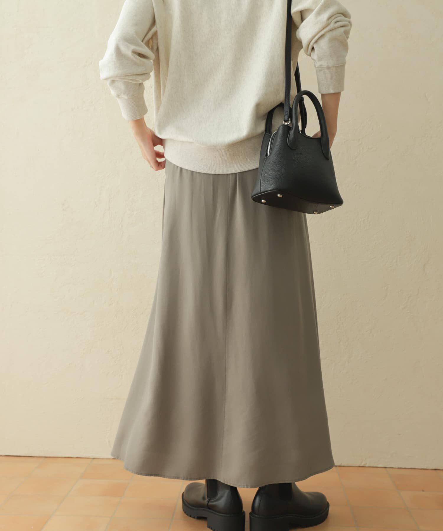 URBAN RESEARCH DOORS「フレアロングスカート」|スカート|