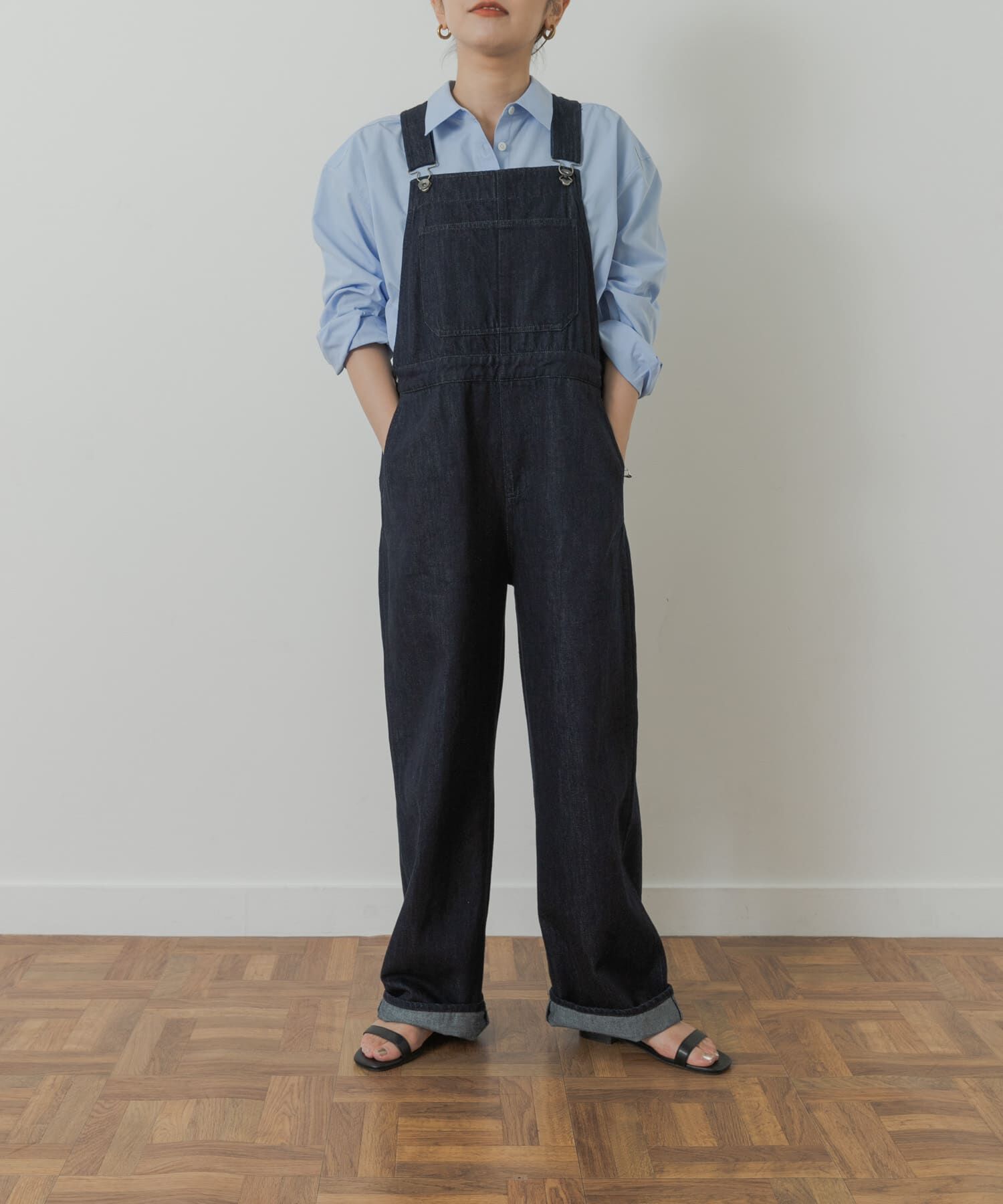 URBAN RESEARCH DOORS「Denim Salopette」|スカート|