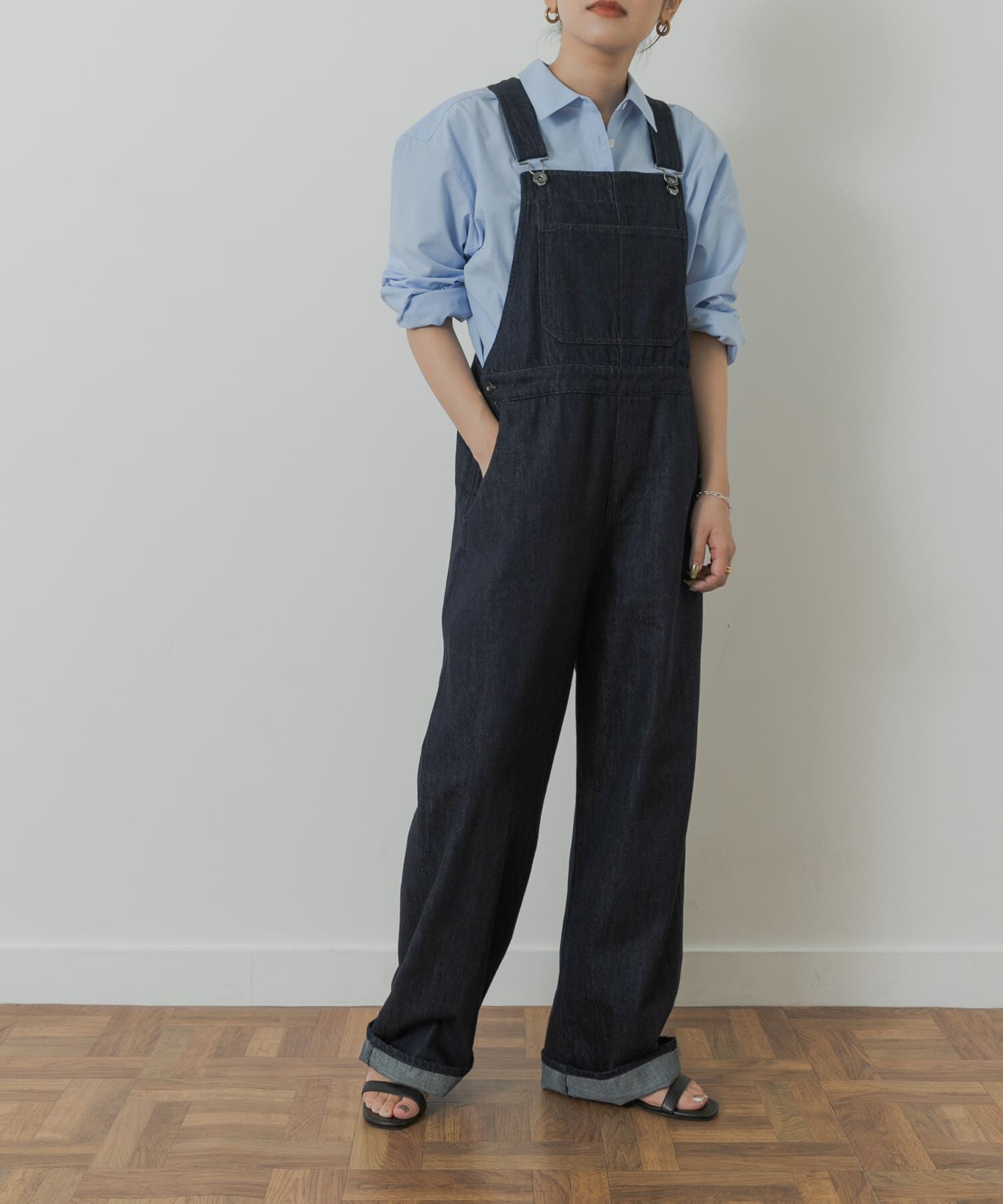 URBAN RESEARCH DOORS「Denim Salopette」|スカート|