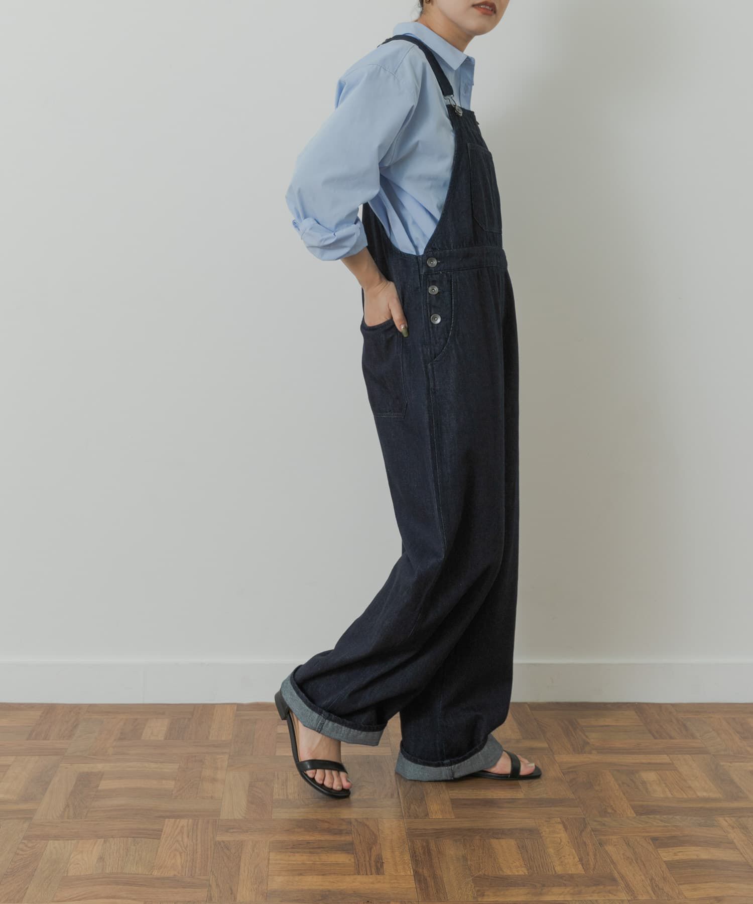 URBAN RESEARCH DOORS「Denim Salopette」|スカート|