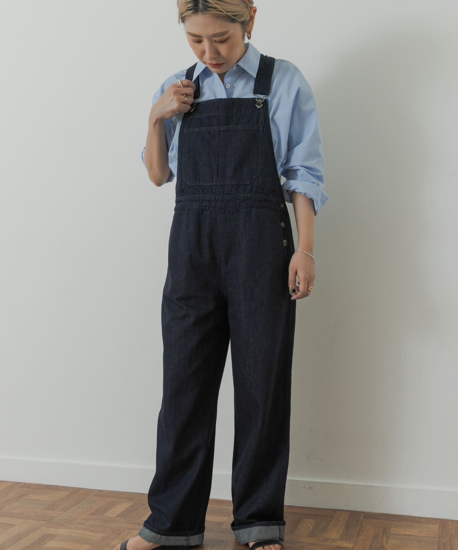 URBAN RESEARCH DOORS「Denim Salopette」|スカート|